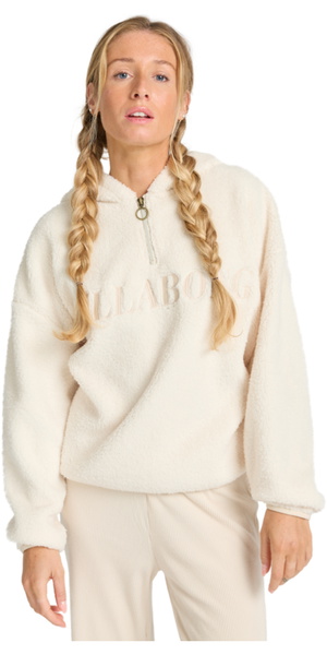 2025 Billabong Womens Ready To Go Polar Fleece EBJPF00117 - Whitecap